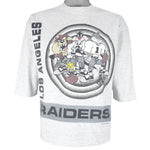 NFL (Sun) - Los Angeles Raiders X Looney Tunes T-Shirt 1993 X-Large