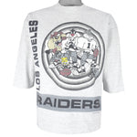 NFL - Los Angeles Raiders X Looney Tunes T-Shirt 1993 X-Large Vintage Retro Football