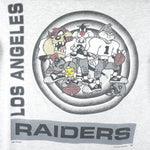 NFL - Los Angeles Raiders X Looney Tunes T-Shirt 1993 X-Large Vintage Retro Football