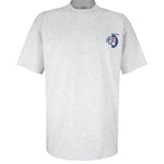FILA - Grey Big Logo T-Shirt 1990s X-Large Vintage Retro