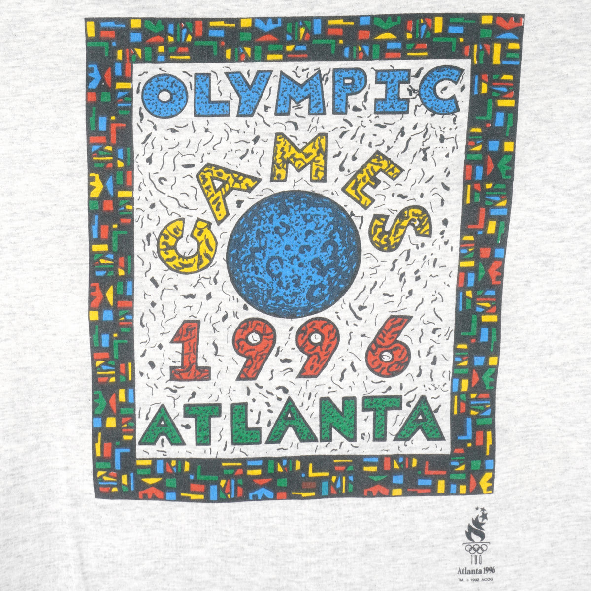 Vintage (Hanes) - Atlanta Olympic T-Shirt 1996 X-Large Vintage Retro