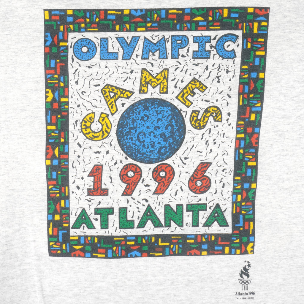 Vintage (Hanes) - Atlanta Olympic T-Shirt 1996 X-Large Vintage Retro