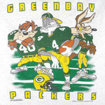 NFL (Oneita) - Green Bay Packers X Looney Tunes T-Shirt 1993 X-Large Vintage Retro Football