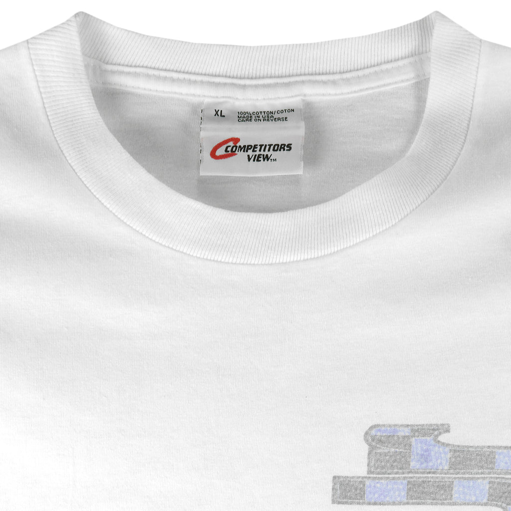 NASCAR (Competitors View) - Dale Earnhardt T-Shirt 1990s X-Large Vintage Retro