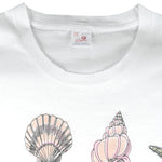Vintage ( The Sea Shore) - Sea Shell T-Shirt 1990s X-Large Vintage Retro