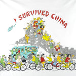 Vintage - I Survived China T-Shirt 1990s Large Vintage Retro