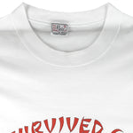 Vintage - I Survived China T-Shirt 1990s Large Vintage Retro