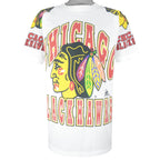 NHL (Apex One) - Chicago Blackhawks Big Logo T-Shirt 1990s Large Vintage Retro Hockey