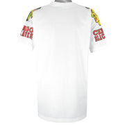 NHL (Apex One) - Chicago Blackhawks Big Logo T-Shirt 1990s Large Vintage Retro Hockey