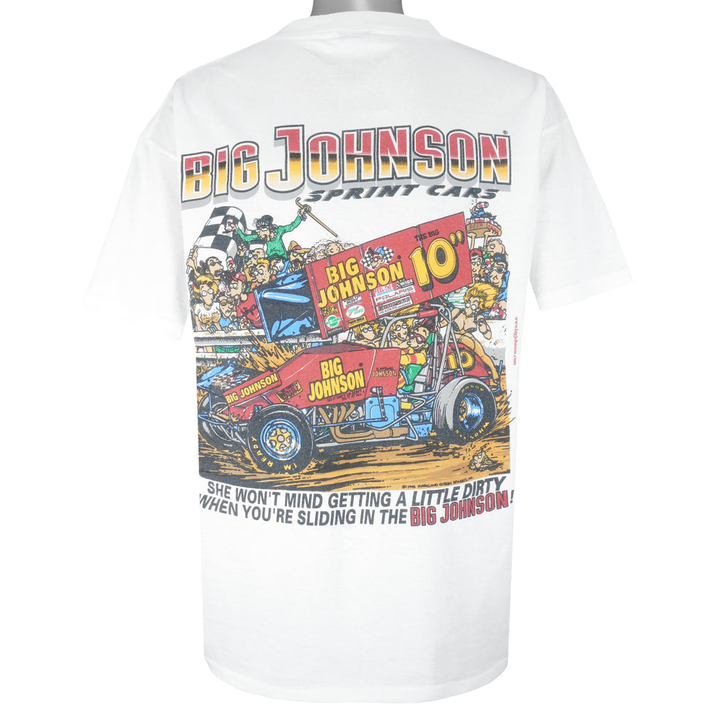 Vintage (Big Johnson) - Sprint Cars T-Shirt 1996 X-Large Vintage Retro