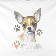 Vintage (Gildan) - I Love Chihuahua T-Shirt 1990s Large Vintage Retro