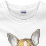 Vintage (Gildan) - I Love Chihuahua T-Shirt 1990s Large Vintage Retro