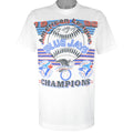 MLB - Toronto Blue Jays Champions T-Shirt 1992 Large Vintage Retro Baseball