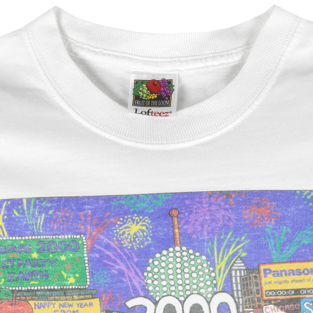 Vintage - Times Square Millennium T-Shirt 2000 Large Vintage Retro