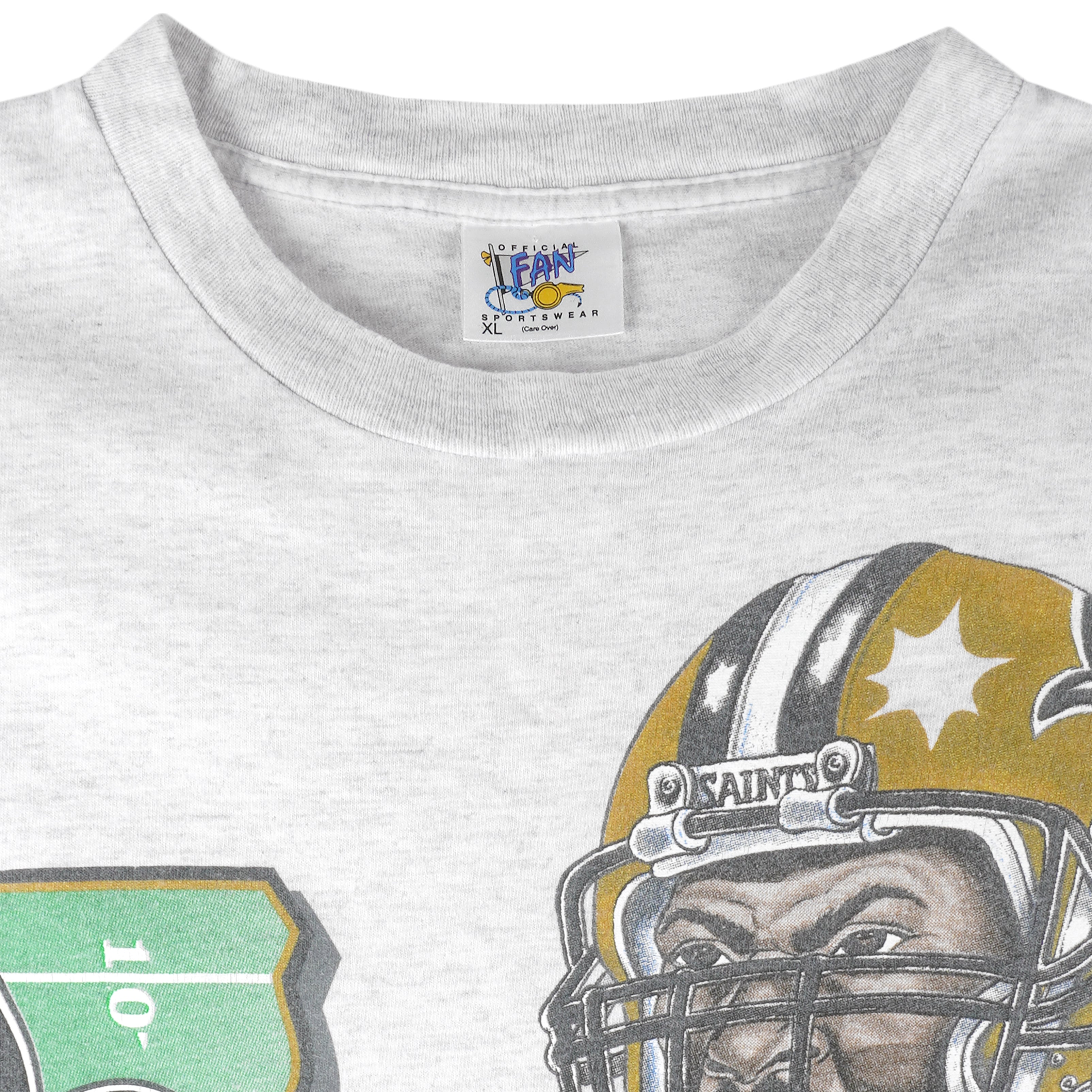 NFL (Fan) - New Orleans Saints Jackson T-Shirt 1993 X-Large Vintage Retro Football