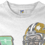 NFL (Fan) - New Orleans Saints Jackson T-Shirt 1993 X-Large Vintage Retro Football