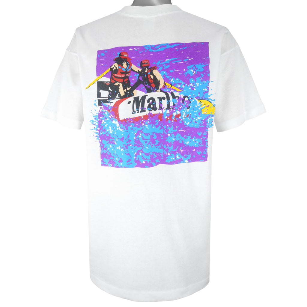 Vintage (Marlboro) - Advantage Team T-Shirt 1990s Large Vintage Retro
