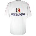 Karl Kani - White Surplus Embroidered T-Shirt 1990s Large Vintage Retro