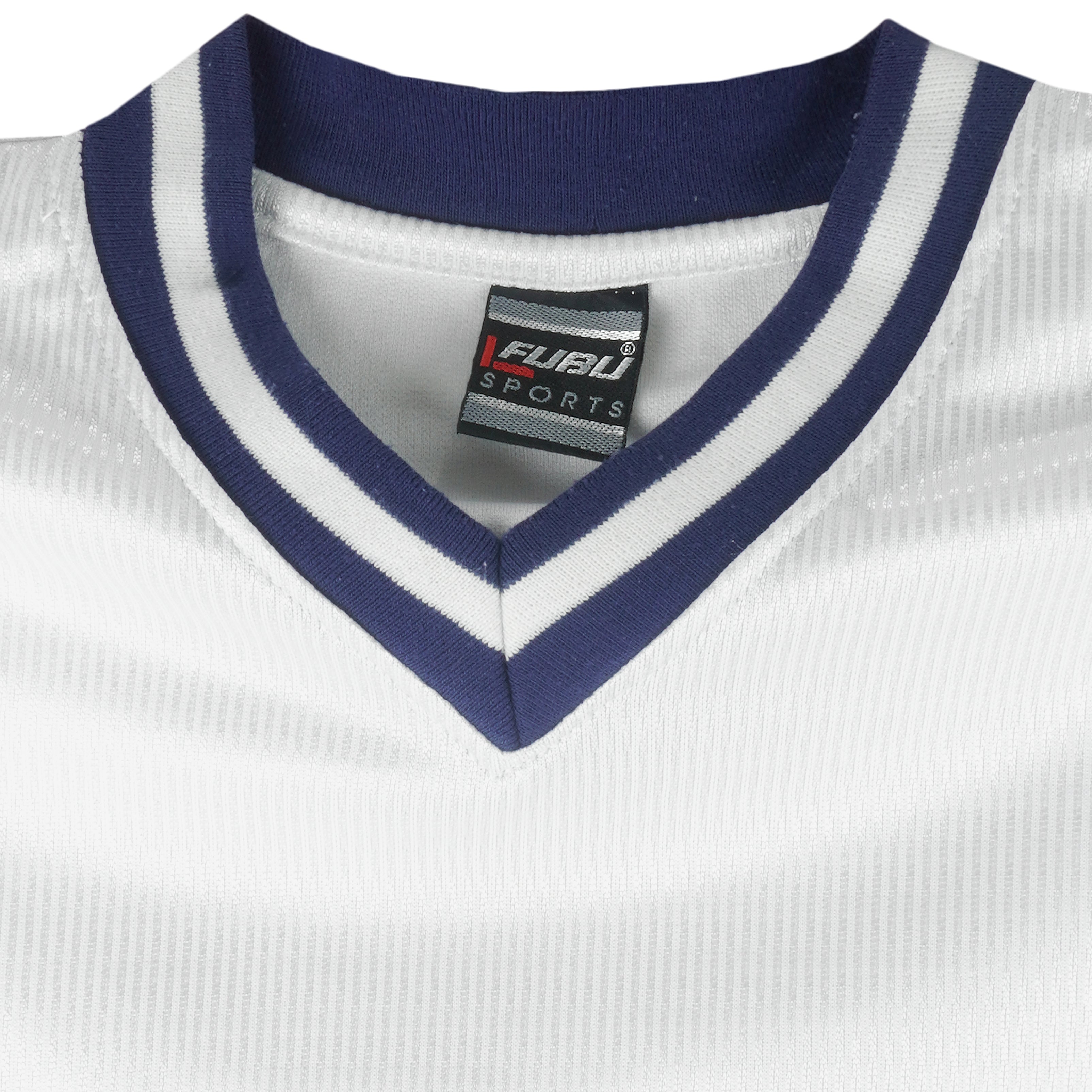 FUBU -  White Philly 05 Baseball Jersey T-Shirt 1990s Large Vintage Retro Baseball