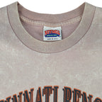 NFL (Nutmeg) - Cincinnati Bengals Since 1967 T-Shirt 1990s Large Vintage Retro Football