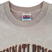 NFL (Nutmeg) - Cincinnati Bengals Since 1967 T-Shirt 1990s Large Vintage Retro Football