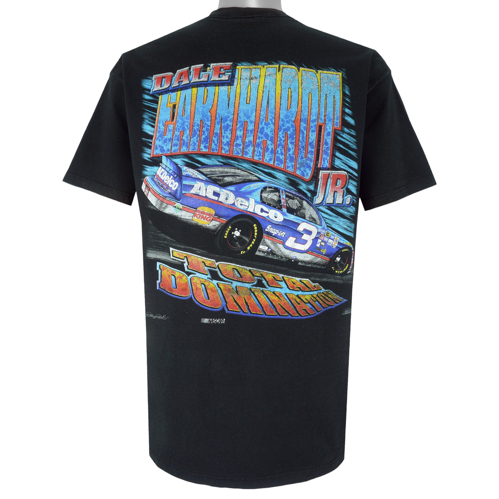 NASCAR (Competitors View) - Dale Earnhardt Jr. Champion T-Shirt 1998 Large Vintage Retro