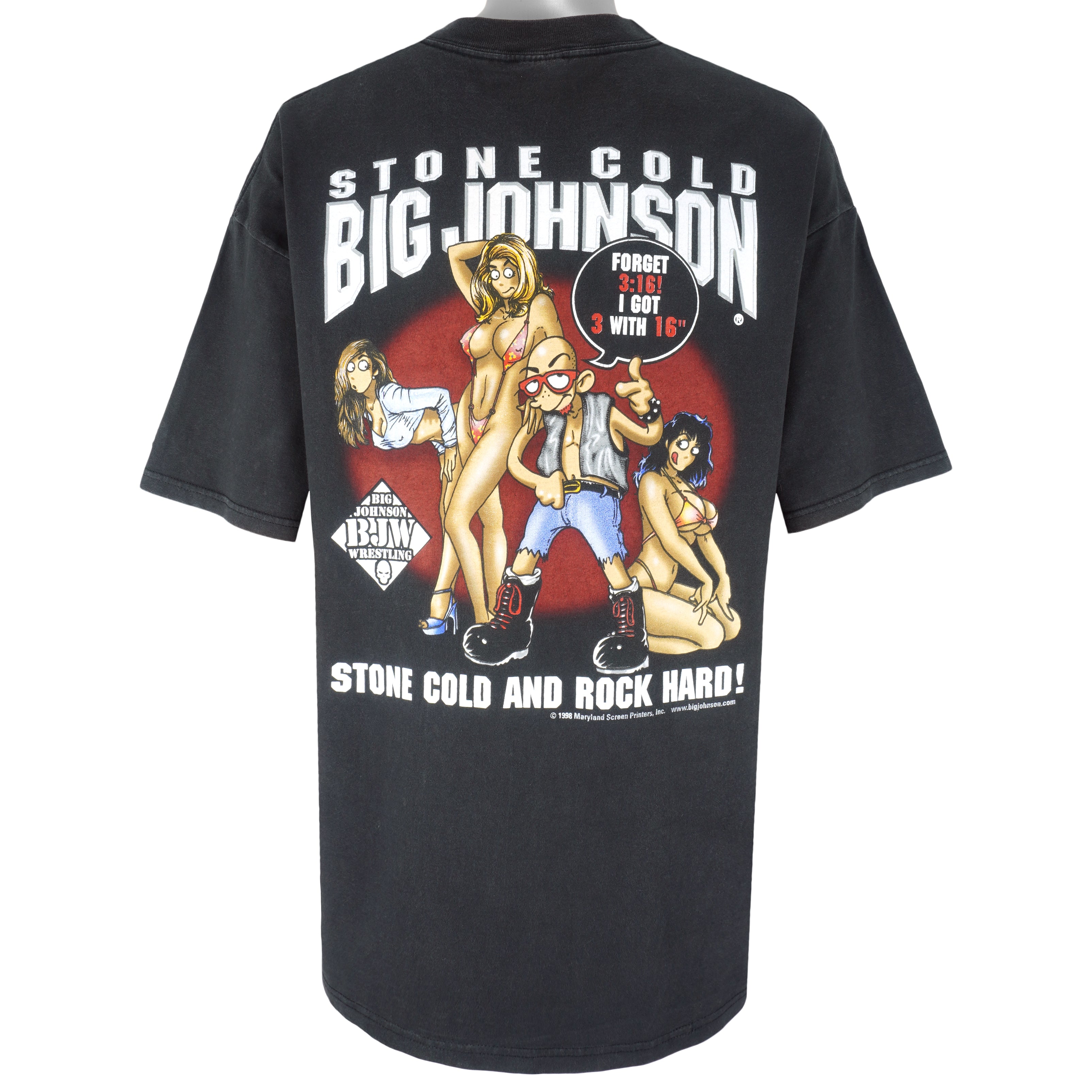 Vintage (Hanes) - Big Johnson T-Shirt 1998 XX-Large Vintage Retro
