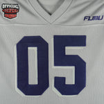 FUBU - Grey Official Champions 05 Jersey T-Shirt 1990s X-Large Vintage Retro