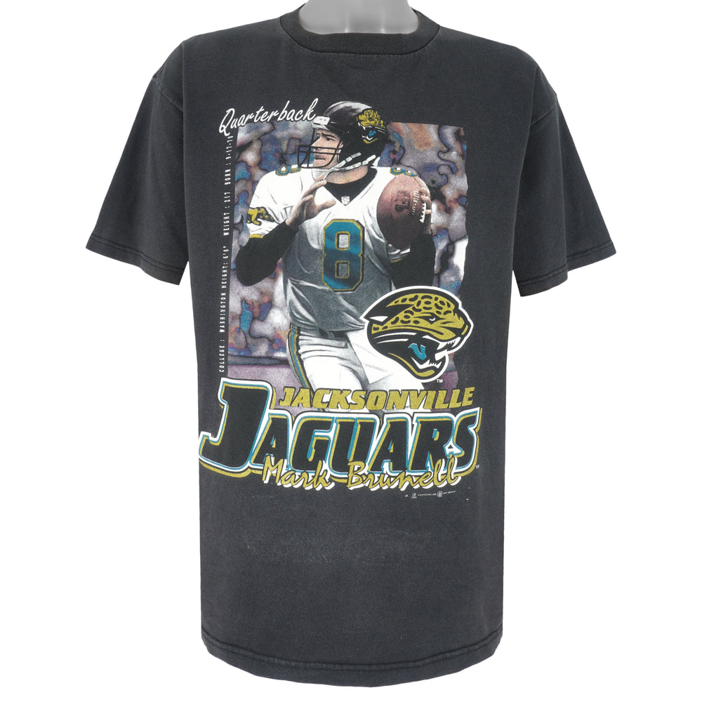NFL - Jacksonville Jaguars Mark Brunell T-Shirt 1998 X-Large Vintage Retro Football