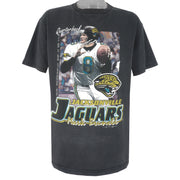 NFL - Jacksonville Jaguars Mark Brunell T-Shirt 1998 X-Large Vintage Retro Football