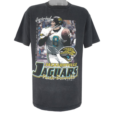 NFL (Unique) - Jacksonville Jaguars Mark Brunell Quarterback T-Shirt 1998 X-Large
