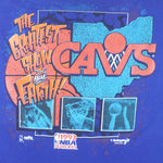 NBA (Swingster) - Cleveland Cavaliers T-Shirt 1993 X-Large Vintage Retro Basketball