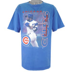 MLB (Sport Attack) - Blue Chicago Cubs T-Shirt 1998 X-Large Vintage Retro Baseball