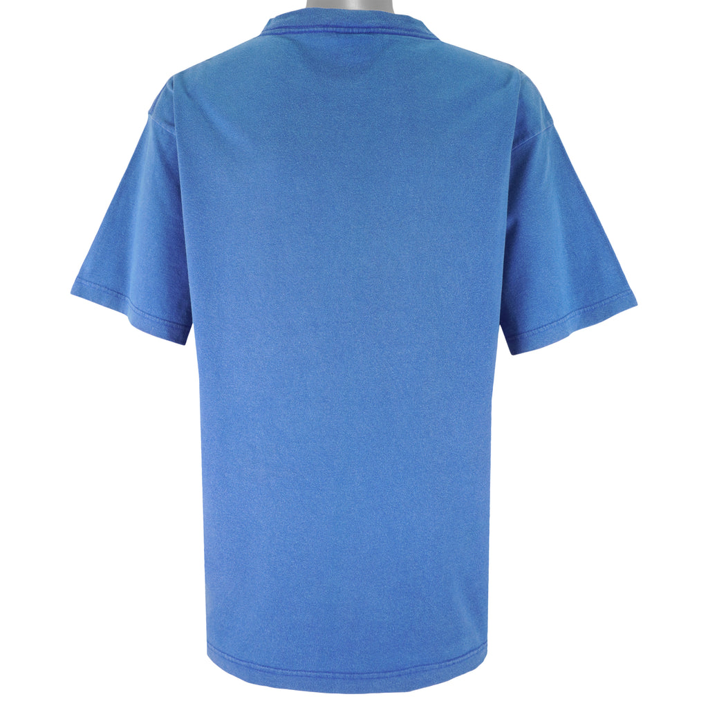 MLB (Sport Attack) - Blue Chicago Cubs T-Shirt 1998 X-Large Vintage Retro Baseball