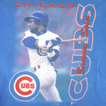 MLB (Sport Attack) - Blue Chicago Cubs T-Shirt 1998 X-Large Vintage Retro Baseball
