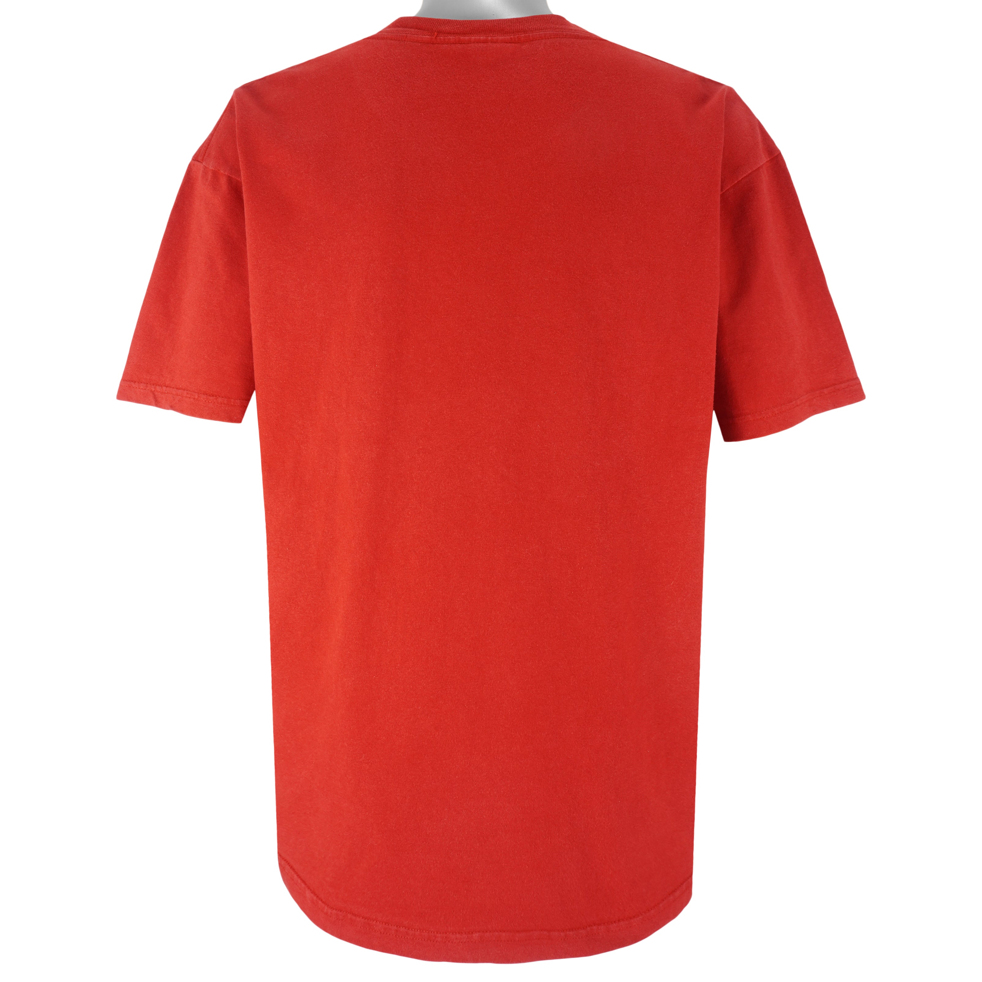 Tommy Hilfiger - Red Tommy Jeans T-Shirt 1990s X-Large Vintage Retro