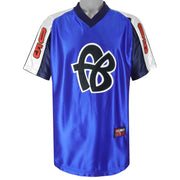 FUBU - Blue 05 Baseball Jersey T-Shirt 1990s X-Large Vintage Retro