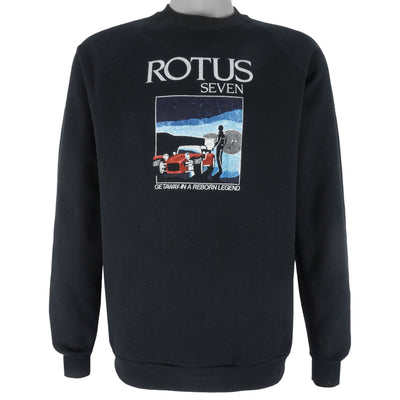 Vintage - Rotus Seven Getaway In A Reborn Legend Crew Neck Sweatshirt 1990s Large