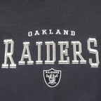 NFL (Lee) - Oakland Raiders Embroidered Crew Neck Sweatshirt 1990s Large Vintage Retro Football