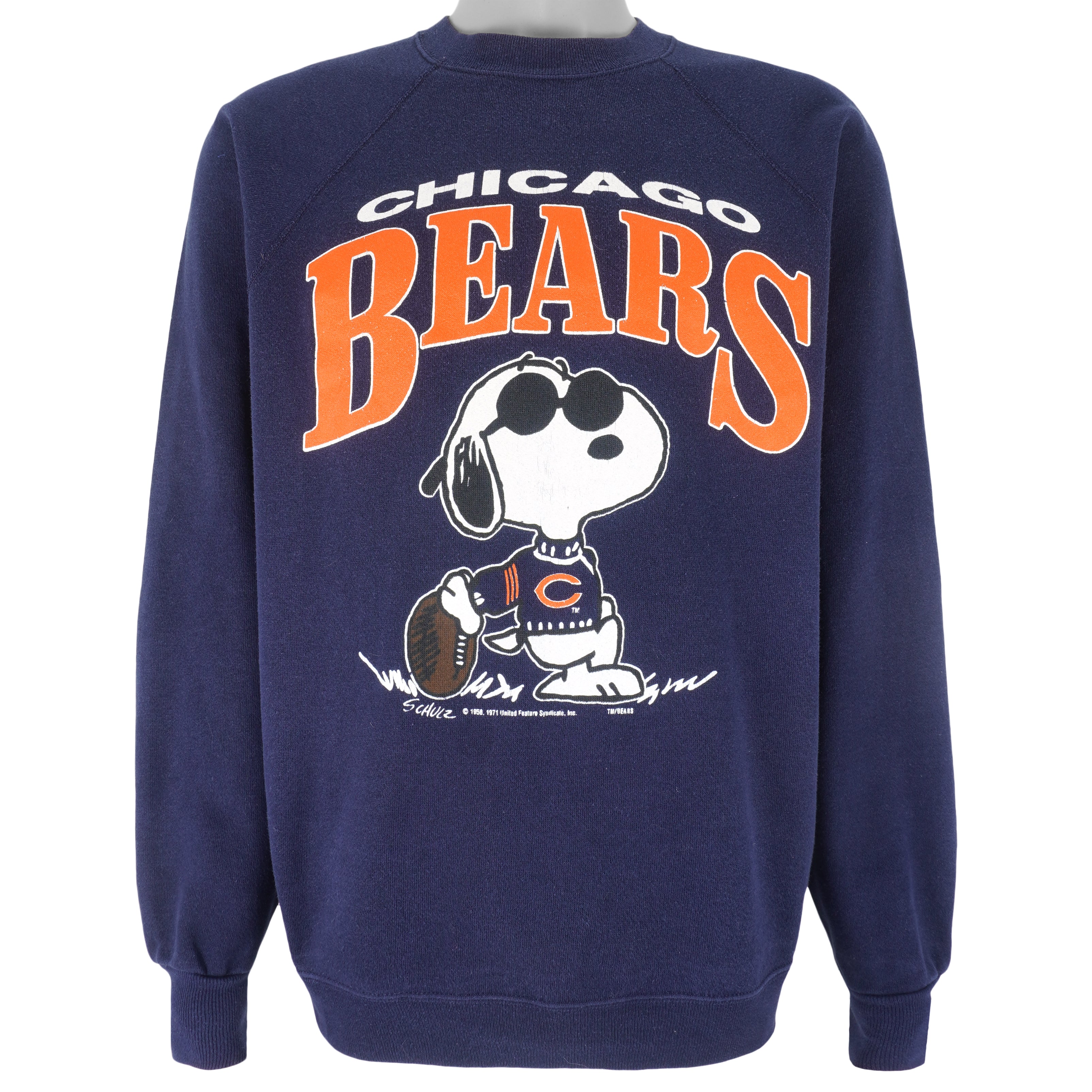 NFL (Artex) - Chicago Bears X Snoopy Sweatshirt 1971 X-Large