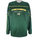 Reebok - Green Bay Packers Embroidered Crew Neck Sweatshirt 2000s X-Large Vintage Retro Football