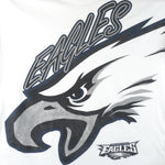Reebok - Philadelphia Eagles Big Logo T-Shirt 1990s X-Large Vintage Retro Football