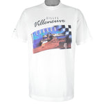 Vintage - Gilles Villeneuve Auto Car Grand Prix Canada T-Shirt 1997 X-Large
