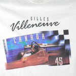 Vintage - Gilles Villeneuve Canada T-Shirt 1990s X-Large Vintage Retro