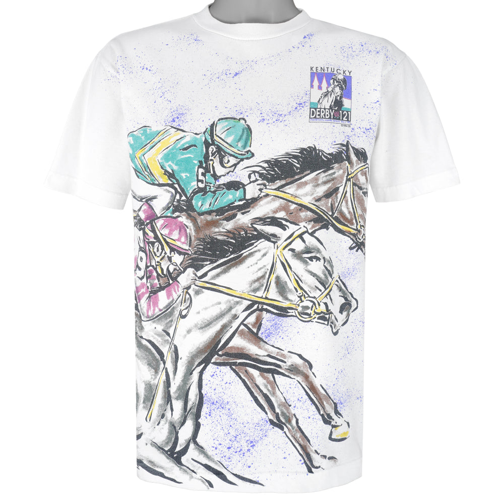 Vintage (Champ) - Kentucky Derby 121 T-Shirt 1994 Large Vintage Retro