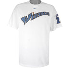 Nike - White Washington Wizards T-Shirt 1990s Large Vintage Retro Basketball
