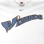 Nike - White Washington Wizards T-Shirt 1990s Large Vintage Retro Basketball