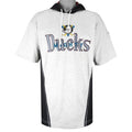 NHL (M Donut) - Mighty Ducks Hooded T-Shirt 1990s X-Large Vintage Retro Hockey