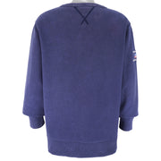 Ralph Lauren (Polo) - Blue Polo Jeans Co. Craw Neck Sweatshirt 1990s Large Vintage Retro