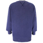 Ralph Lauren (Polo) - Blue Polo Jeans Co. Craw Neck Sweatshirt 1990s Large Vintage Retro